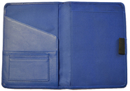Blue Junior Leather Padfolios