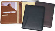 British Tan, Black and Brown Full Grain Leather Folios