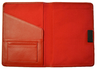 Red Junior Leather Padfolios