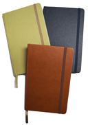 Colored faux leather planners