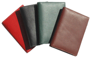 Small Stitched Pocket Leather Diaries