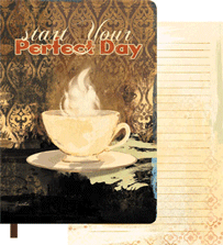 Perfect Day Coffee Logo Promotional Journal