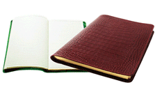 Reptile Grain Leather Promotional Journals