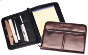Legal-Size Cowhide Leather Padfolios