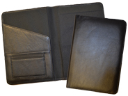 Black leather journal covers