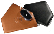 Baseball Plate Leather Mouse Pads