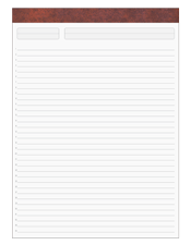 White List Writing Paper Letterpads
