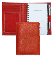 Small Stitched Pocket Leather Diaries
