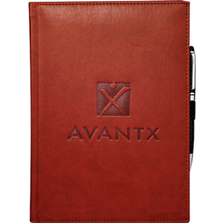 Personalized Faux Leather Promotional Journals