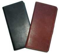Leather Tally Books with Spiral Notepads