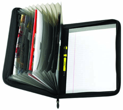 Zippered Accordion File Holders